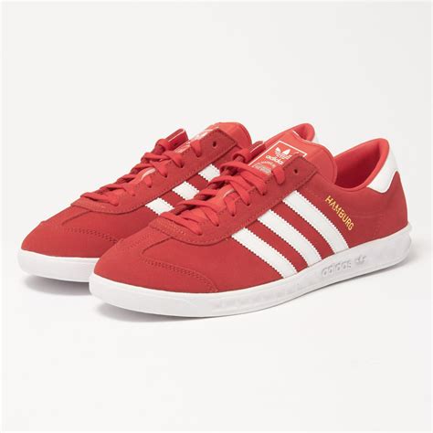 Adidas red shoes